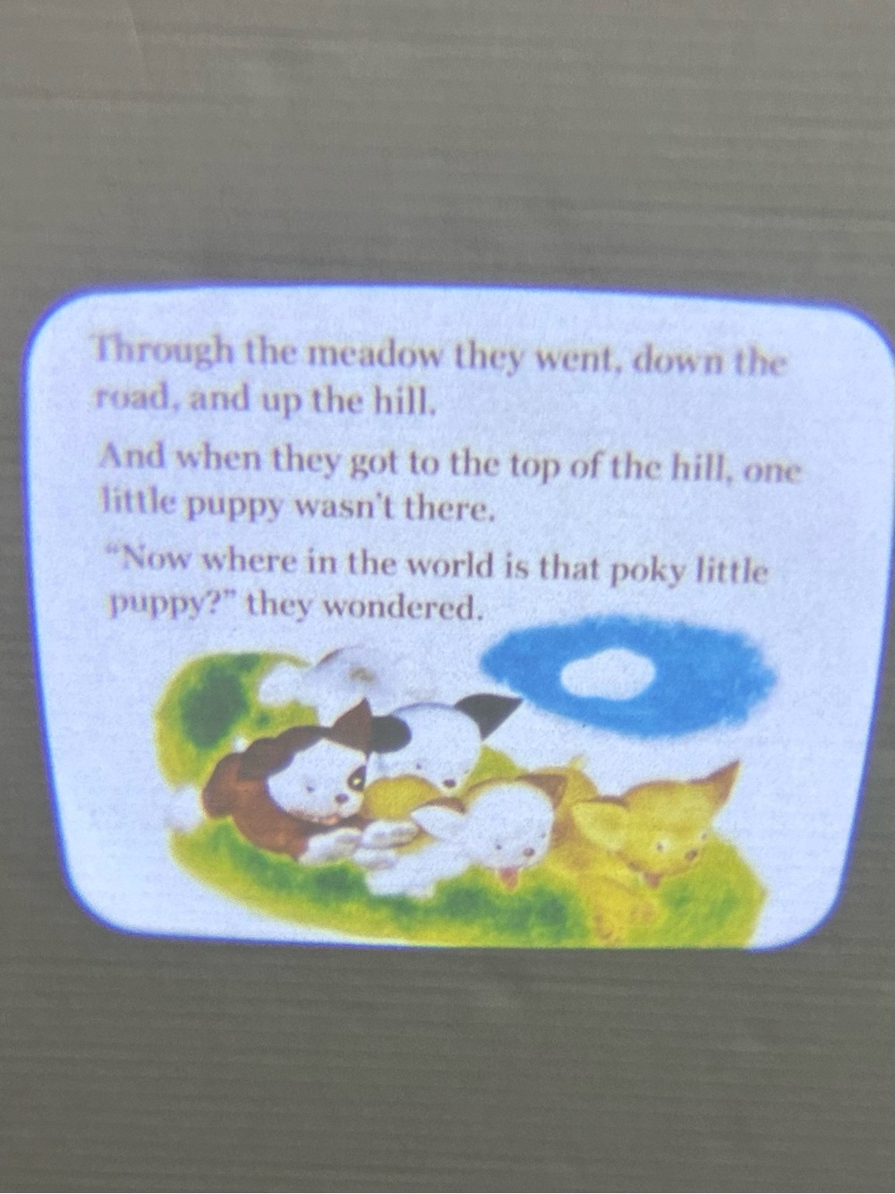 Little Tikes Blue Story Dream Machine 15 stories 5 characters nightlight sound - Picture 3 of 10